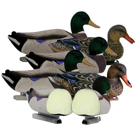 discount flocked head mallard decoys.